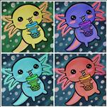 Axolotl Boba Set - Pick 1! *All Ages*