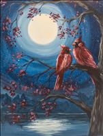 Art in the Afternoon! Moonlit Cardinals - Saturday, November 7